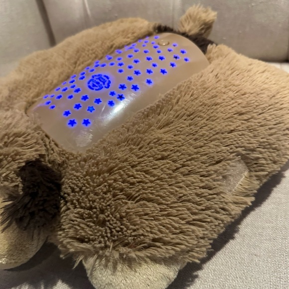 Pillow Pets Dream Lites Plush Brown Puppy Dog Light up snuggly puppy night-light - Picture 14 of 15